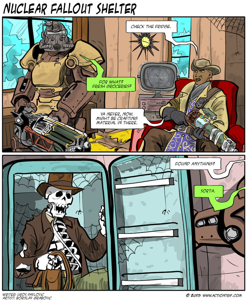 Illustration for article titled Sunday Comics: Check The Fridge
